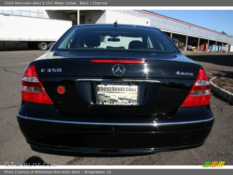 Black / Charcoal 2006 Mercedes-Benz E 350 4Matic Sedan