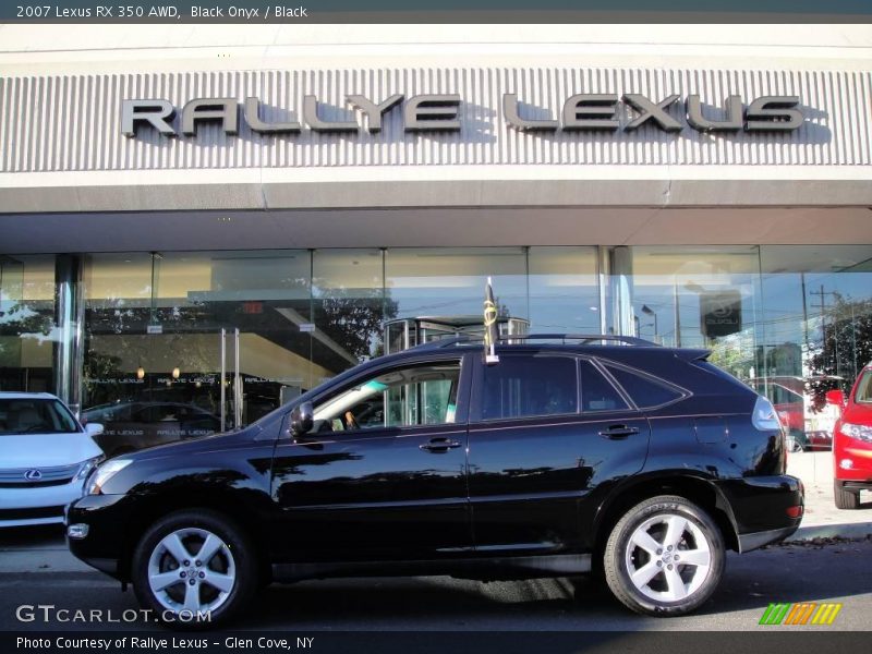 Black Onyx / Black 2007 Lexus RX 350 AWD