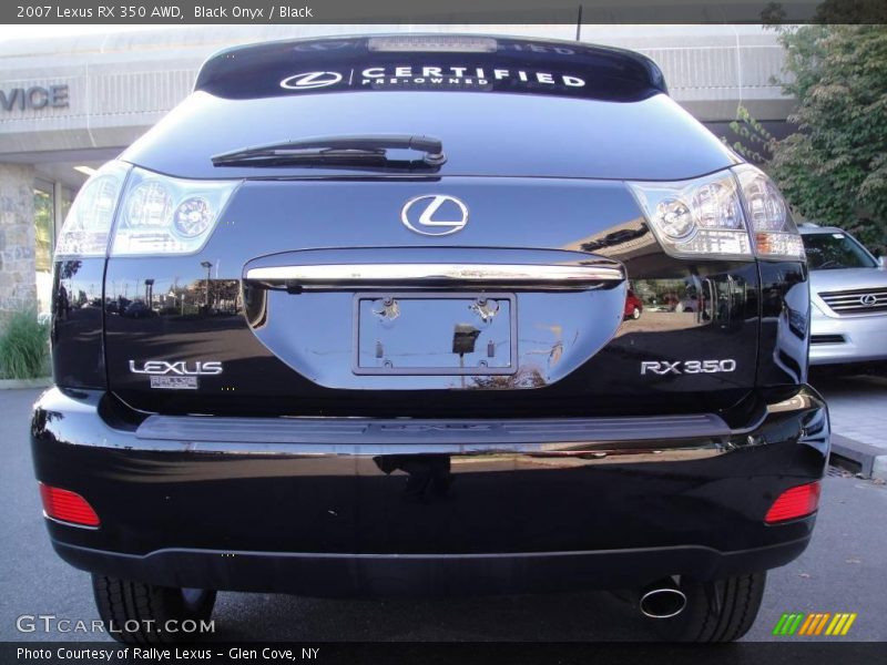 Black Onyx / Black 2007 Lexus RX 350 AWD