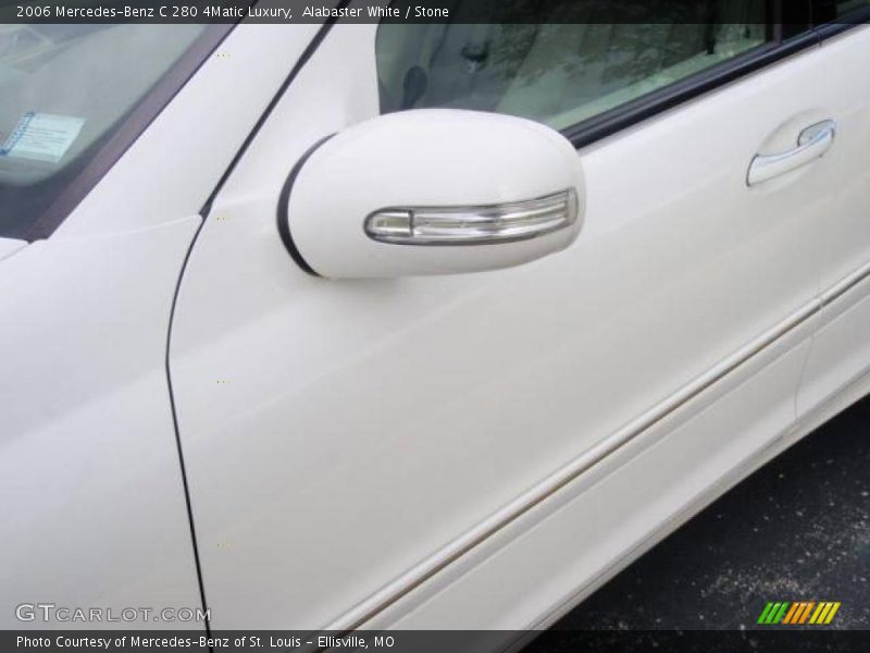 Alabaster White / Stone 2006 Mercedes-Benz C 280 4Matic Luxury
