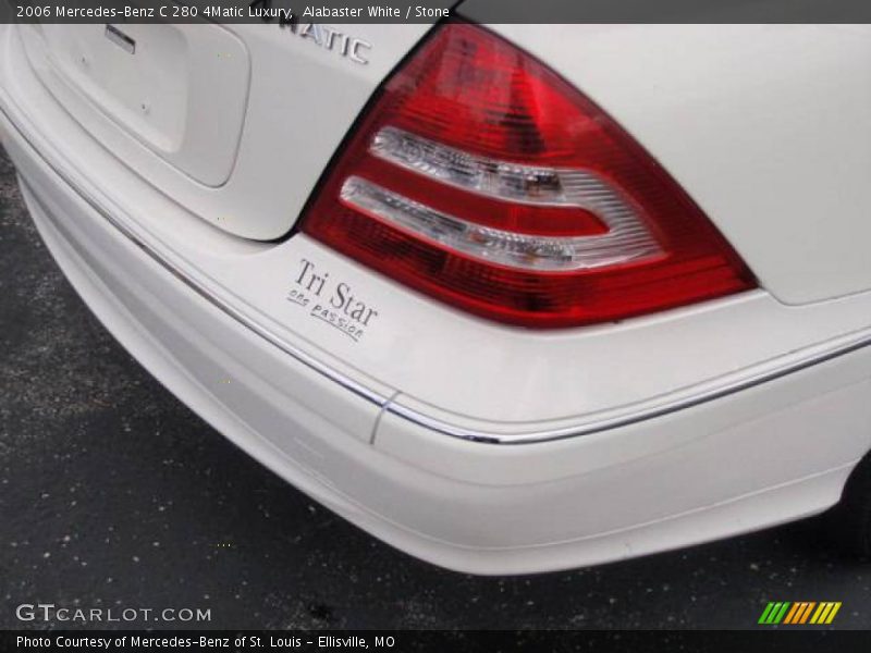 Alabaster White / Stone 2006 Mercedes-Benz C 280 4Matic Luxury