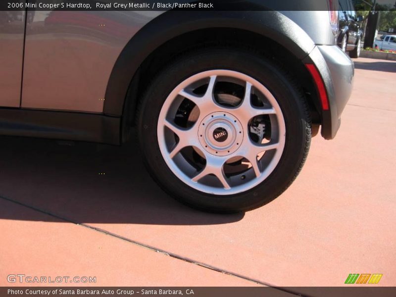 Royal Grey Metallic / Black/Panther Black 2006 Mini Cooper S Hardtop