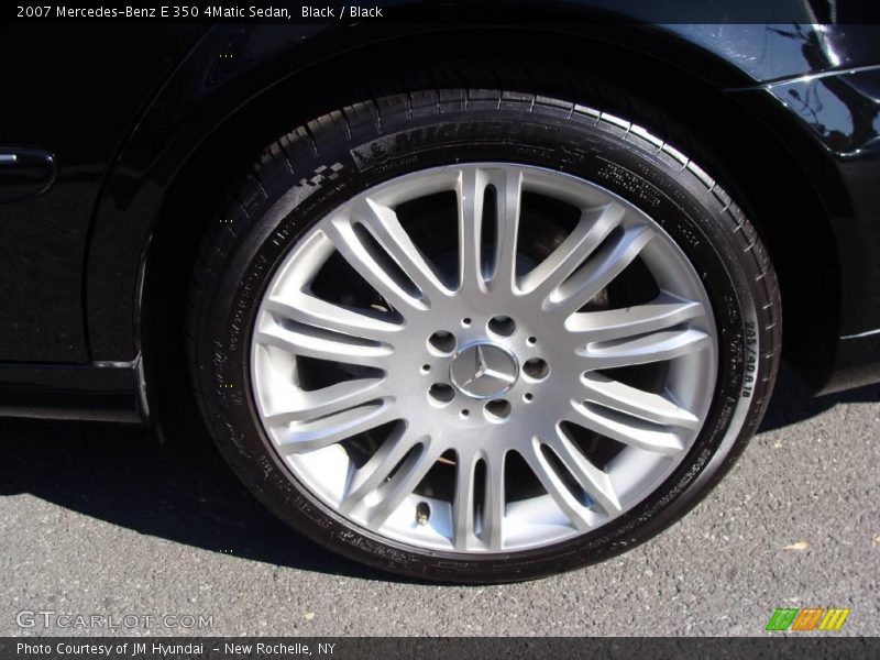 Black / Black 2007 Mercedes-Benz E 350 4Matic Sedan