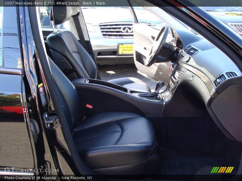 Black / Black 2007 Mercedes-Benz E 350 4Matic Sedan