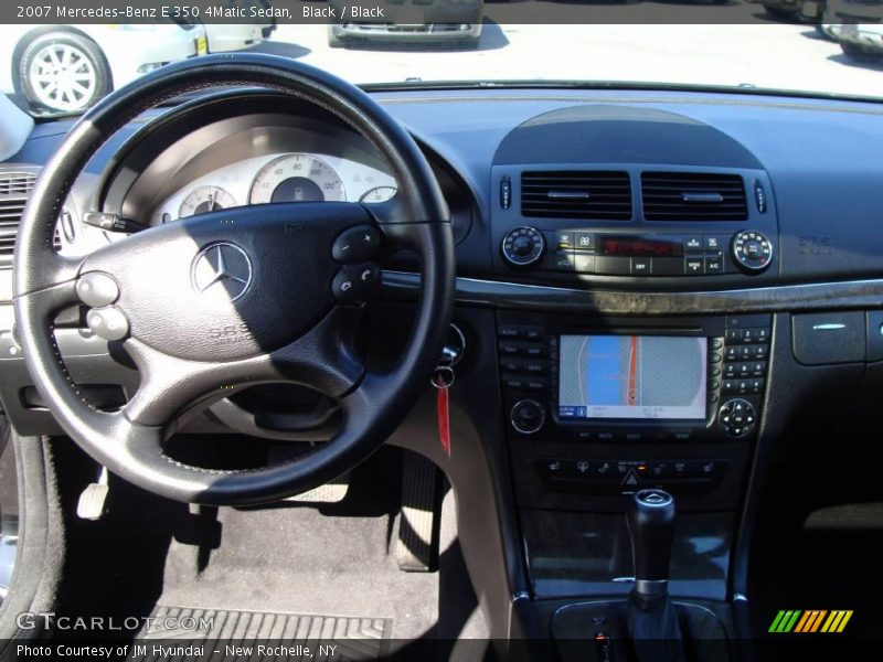 Black / Black 2007 Mercedes-Benz E 350 4Matic Sedan