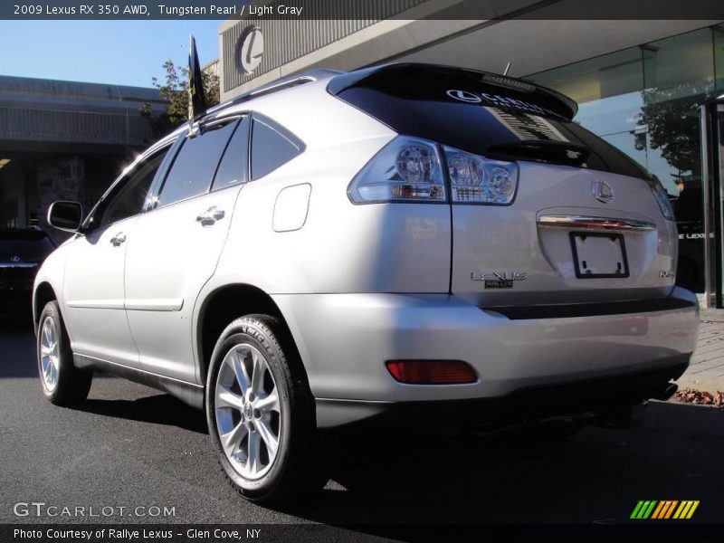 Tungsten Pearl / Light Gray 2009 Lexus RX 350 AWD