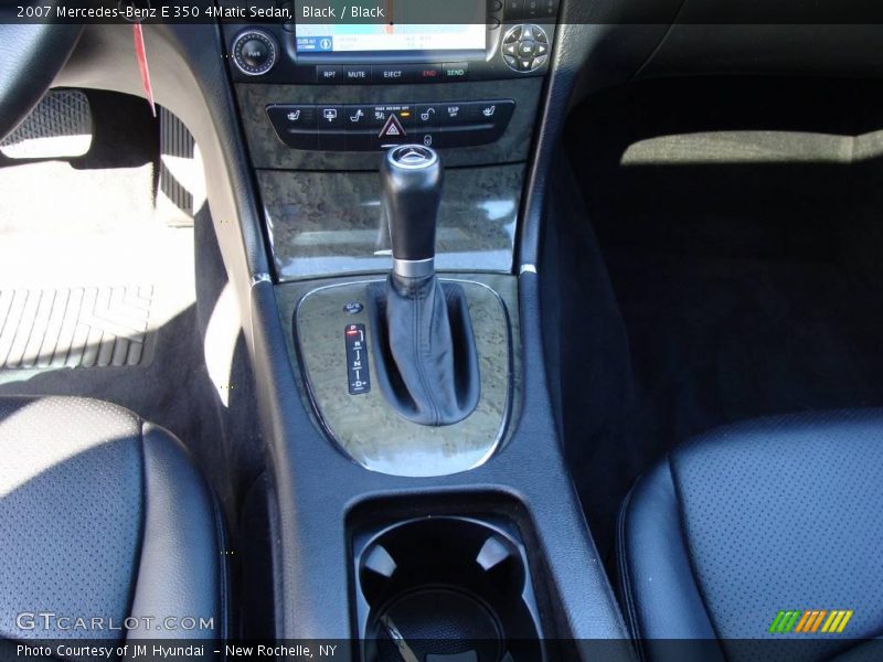 Black / Black 2007 Mercedes-Benz E 350 4Matic Sedan