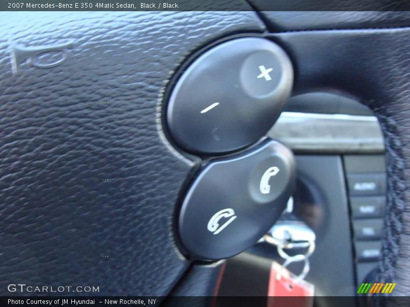 Black / Black 2007 Mercedes-Benz E 350 4Matic Sedan