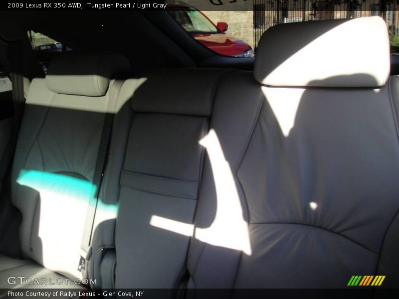 Tungsten Pearl / Light Gray 2009 Lexus RX 350 AWD