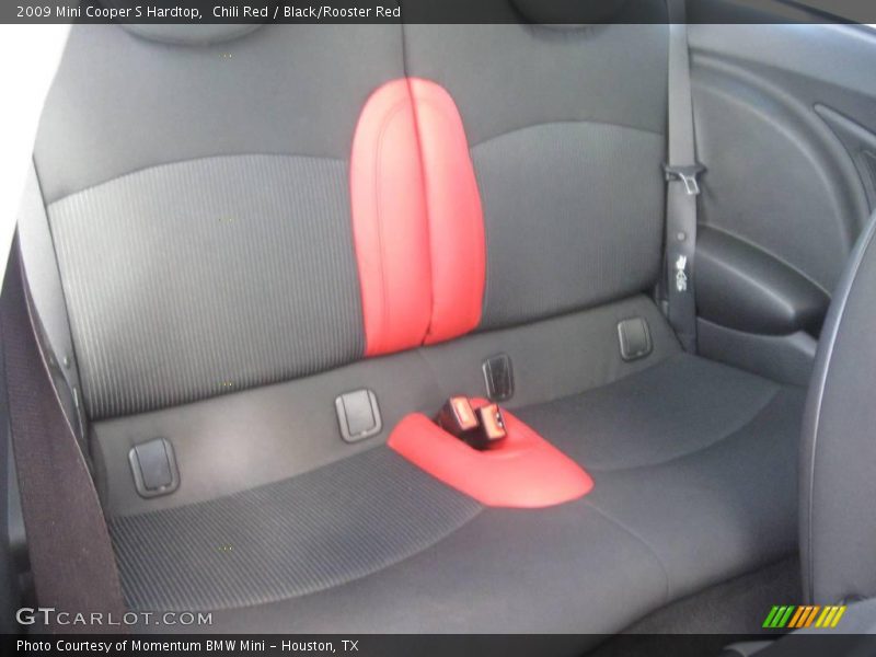Chili Red / Black/Rooster Red 2009 Mini Cooper S Hardtop