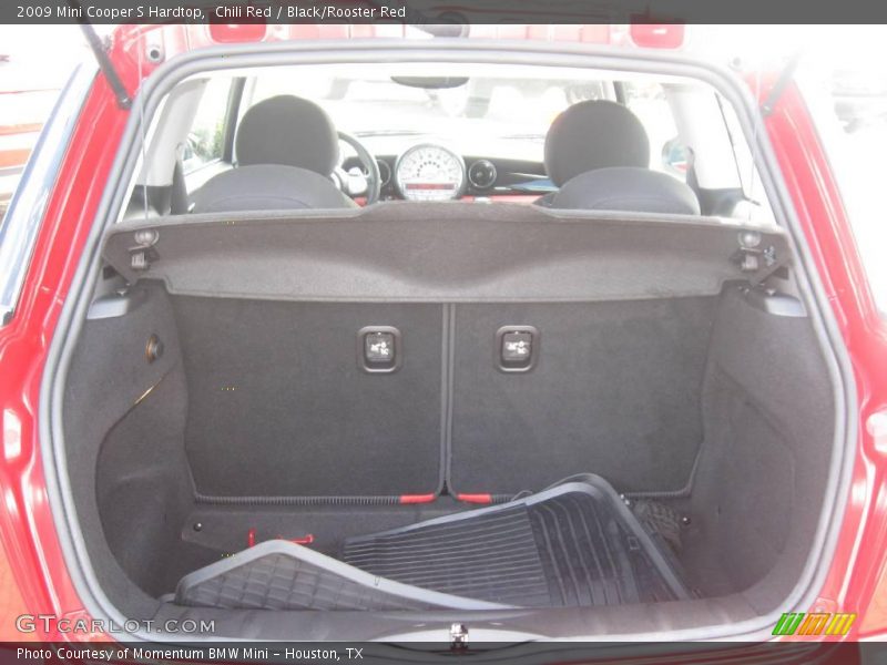 Chili Red / Black/Rooster Red 2009 Mini Cooper S Hardtop