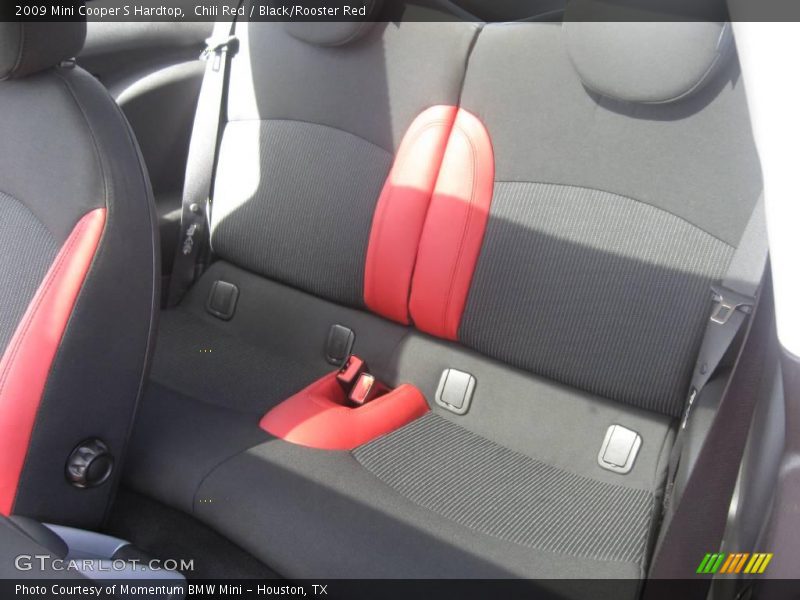 Chili Red / Black/Rooster Red 2009 Mini Cooper S Hardtop