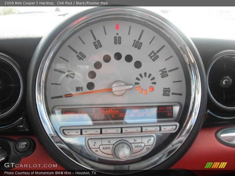 Chili Red / Black/Rooster Red 2009 Mini Cooper S Hardtop