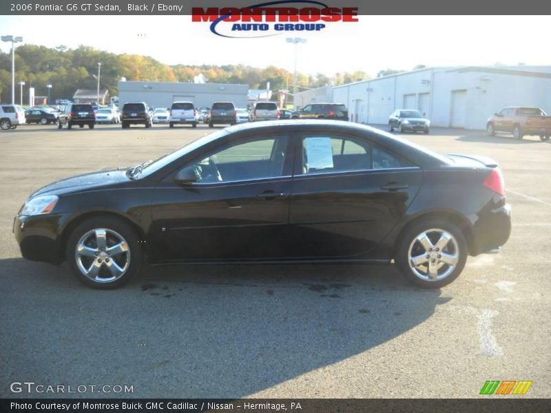 Black / Ebony 2006 Pontiac G6 GT Sedan