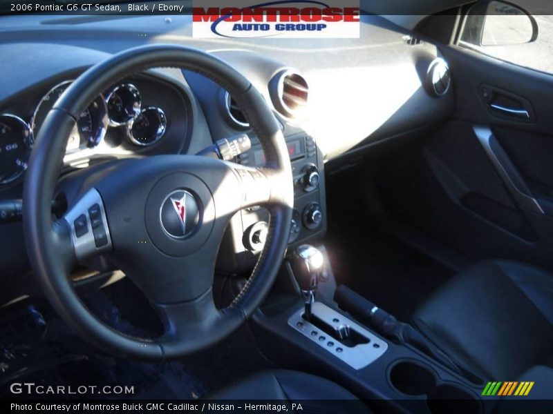 Black / Ebony 2006 Pontiac G6 GT Sedan