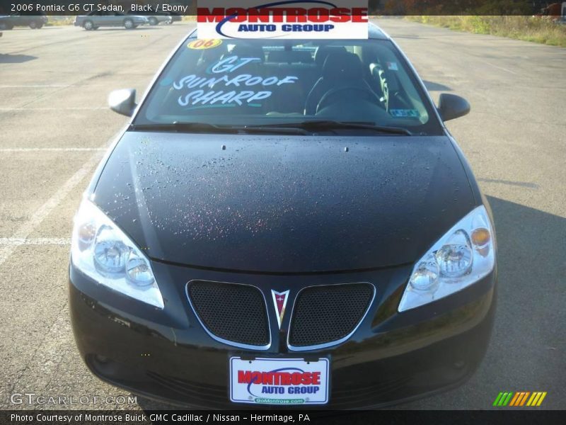 Black / Ebony 2006 Pontiac G6 GT Sedan