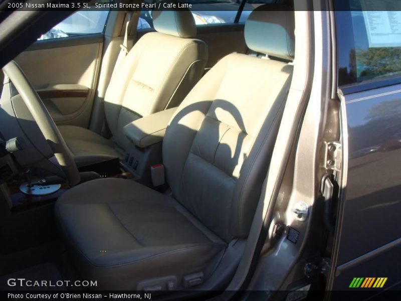 Spirited Bronze Pearl / Cafe Latte 2005 Nissan Maxima 3.5 SL
