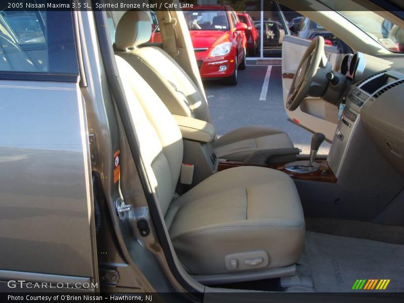 Spirited Bronze Pearl / Cafe Latte 2005 Nissan Maxima 3.5 SL