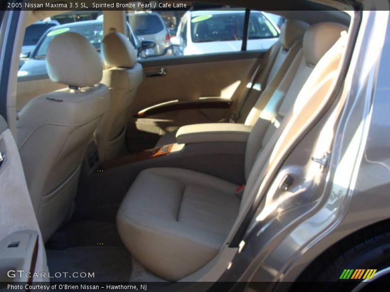 Spirited Bronze Pearl / Cafe Latte 2005 Nissan Maxima 3.5 SL
