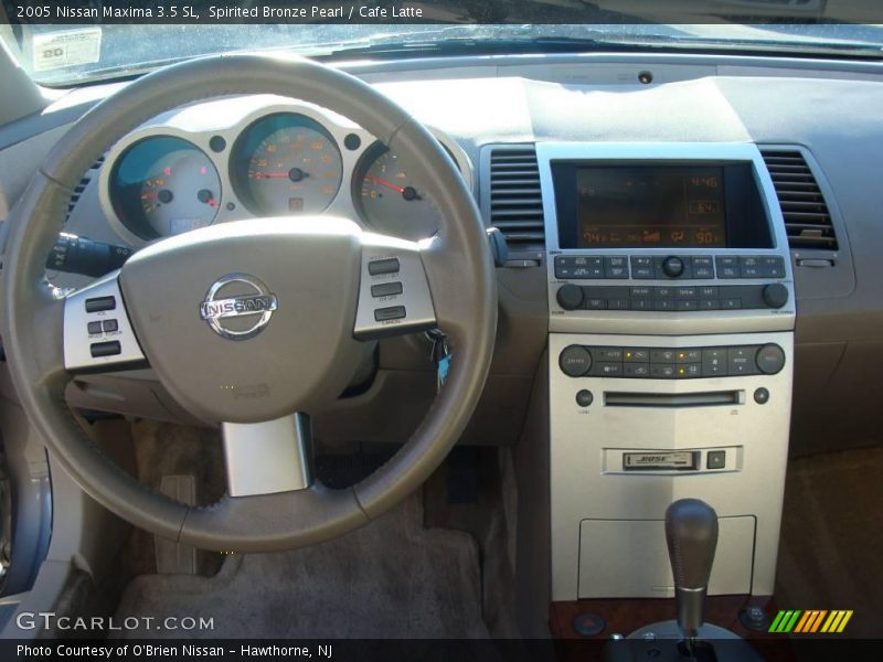 Spirited Bronze Pearl / Cafe Latte 2005 Nissan Maxima 3.5 SL