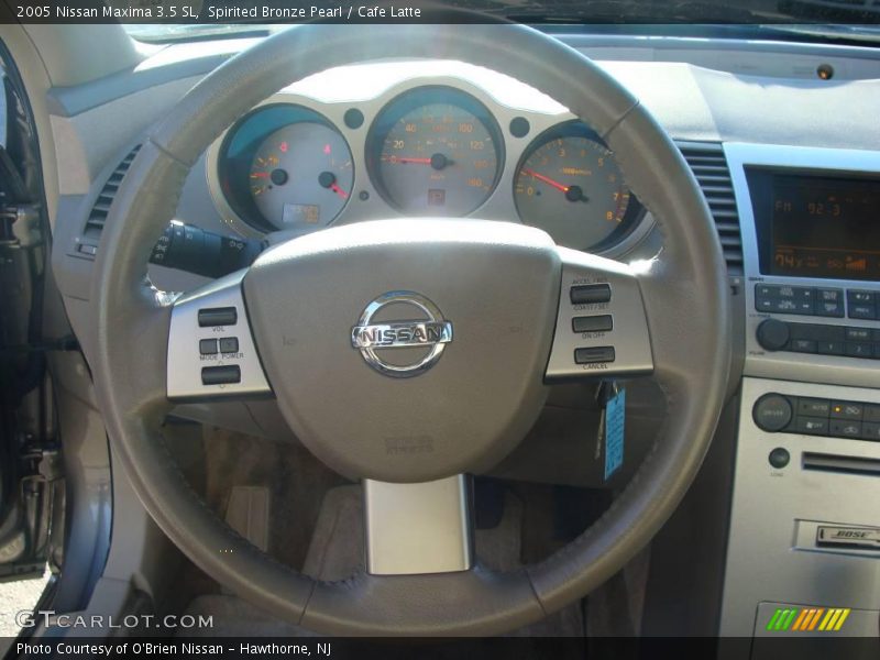 Spirited Bronze Pearl / Cafe Latte 2005 Nissan Maxima 3.5 SL