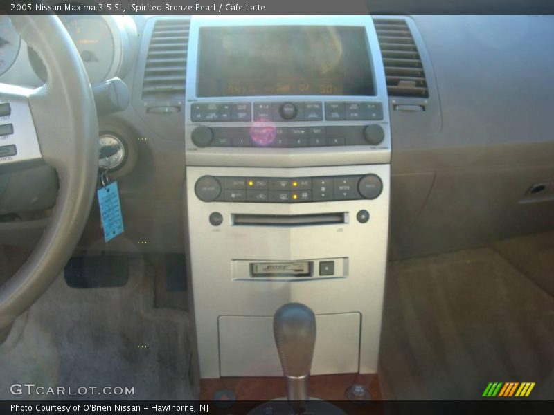Spirited Bronze Pearl / Cafe Latte 2005 Nissan Maxima 3.5 SL