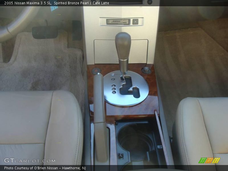 Spirited Bronze Pearl / Cafe Latte 2005 Nissan Maxima 3.5 SL