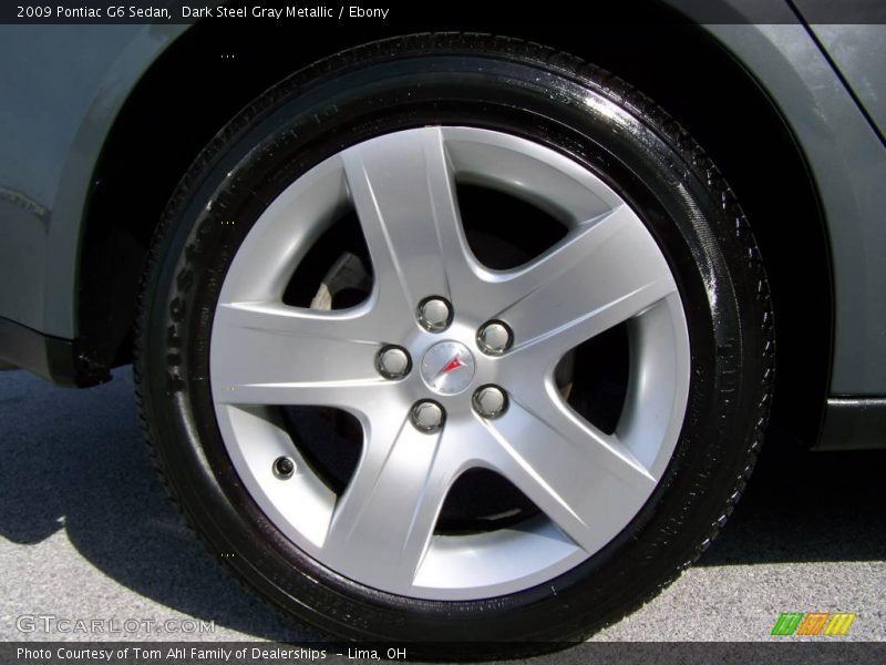 Dark Steel Gray Metallic / Ebony 2009 Pontiac G6 Sedan
