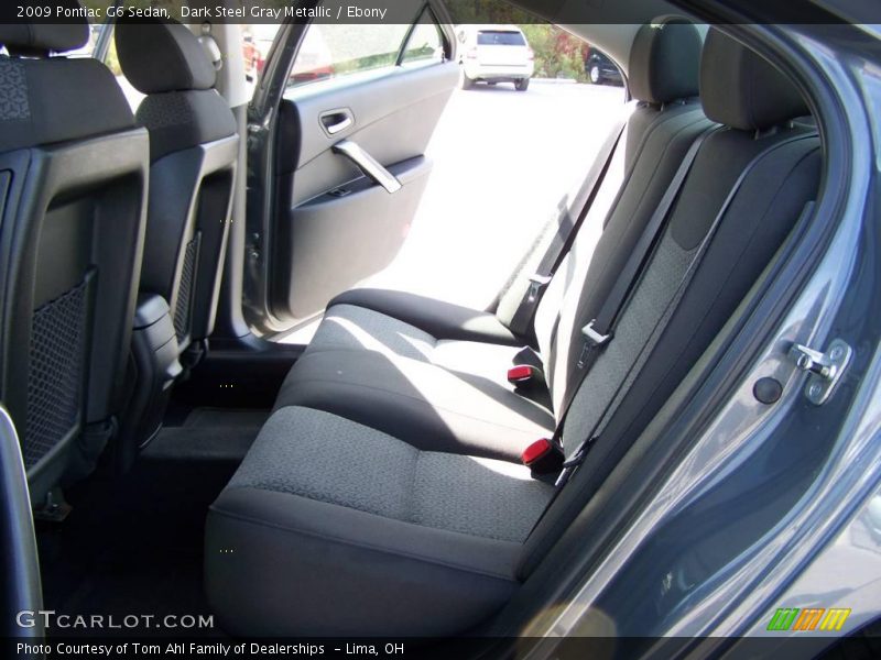 Dark Steel Gray Metallic / Ebony 2009 Pontiac G6 Sedan