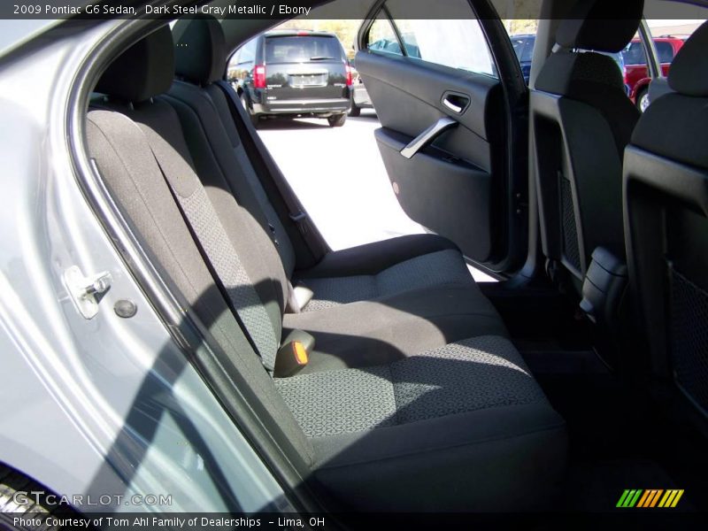 Dark Steel Gray Metallic / Ebony 2009 Pontiac G6 Sedan