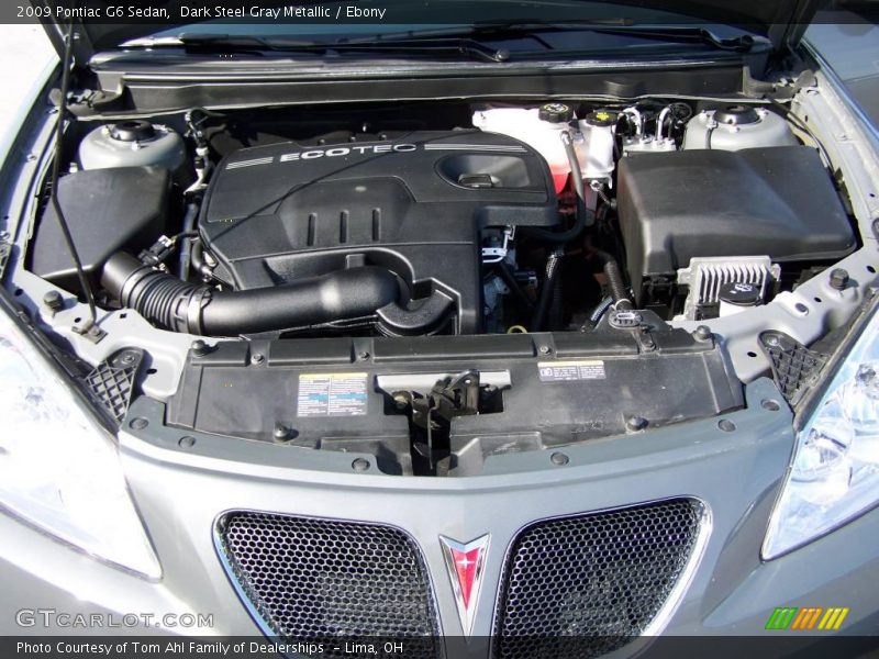 Dark Steel Gray Metallic / Ebony 2009 Pontiac G6 Sedan