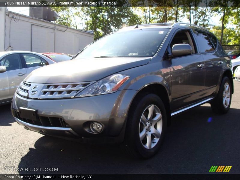 Platinum Pearl Metallic / Charcoal 2006 Nissan Murano SE AWD