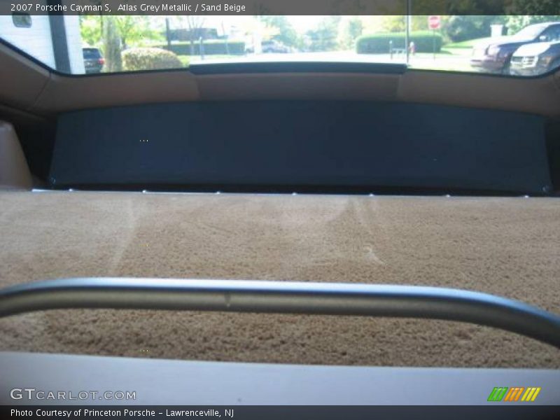 Atlas Grey Metallic / Sand Beige 2007 Porsche Cayman S