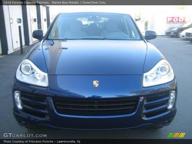 Marine Blue Metallic / Stone/Steel Grey 2009 Porsche Cayenne Tiptronic
