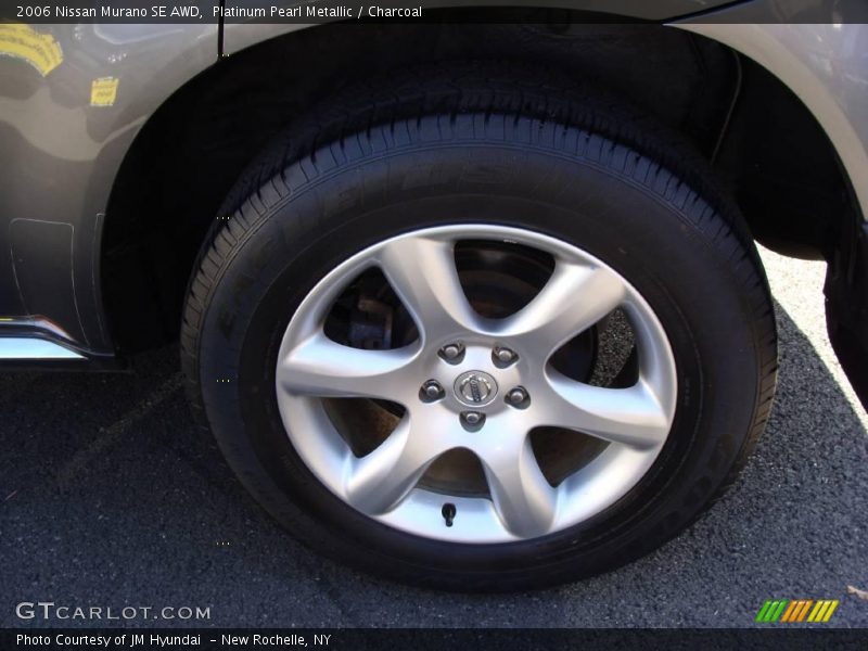 Platinum Pearl Metallic / Charcoal 2006 Nissan Murano SE AWD