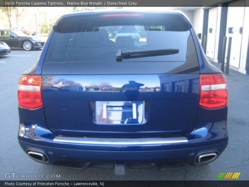 Marine Blue Metallic / Stone/Steel Grey 2009 Porsche Cayenne Tiptronic