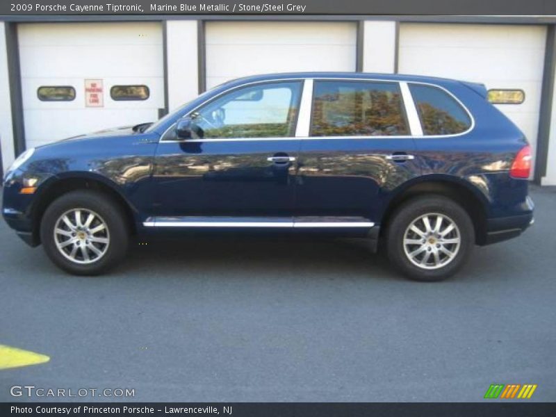 Marine Blue Metallic / Stone/Steel Grey 2009 Porsche Cayenne Tiptronic