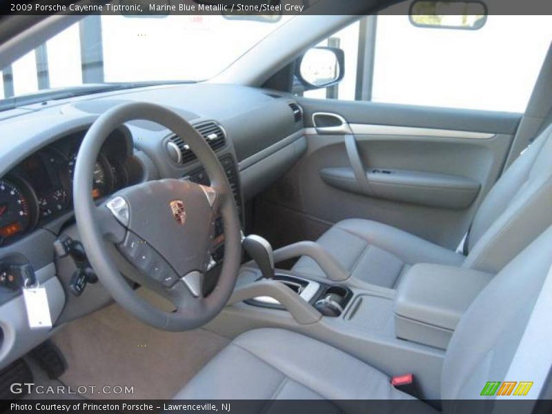 Marine Blue Metallic / Stone/Steel Grey 2009 Porsche Cayenne Tiptronic