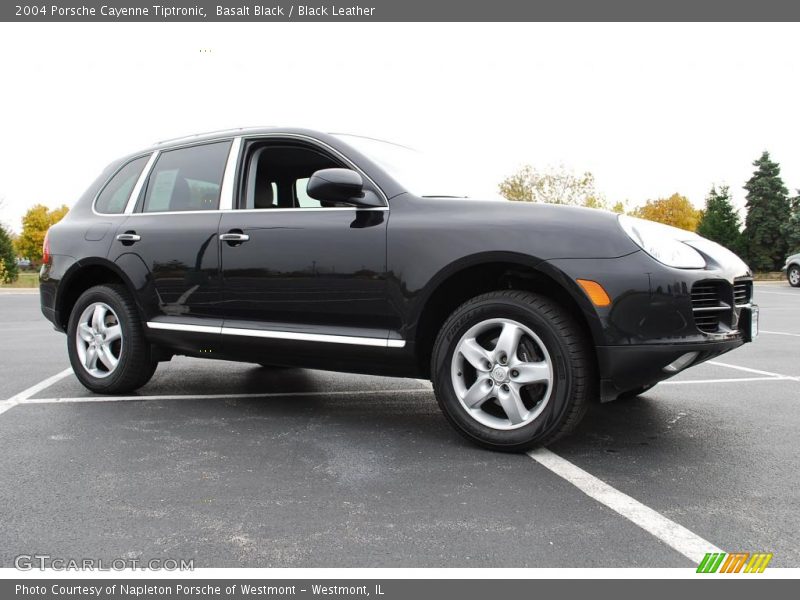 Basalt Black / Black Leather 2004 Porsche Cayenne Tiptronic