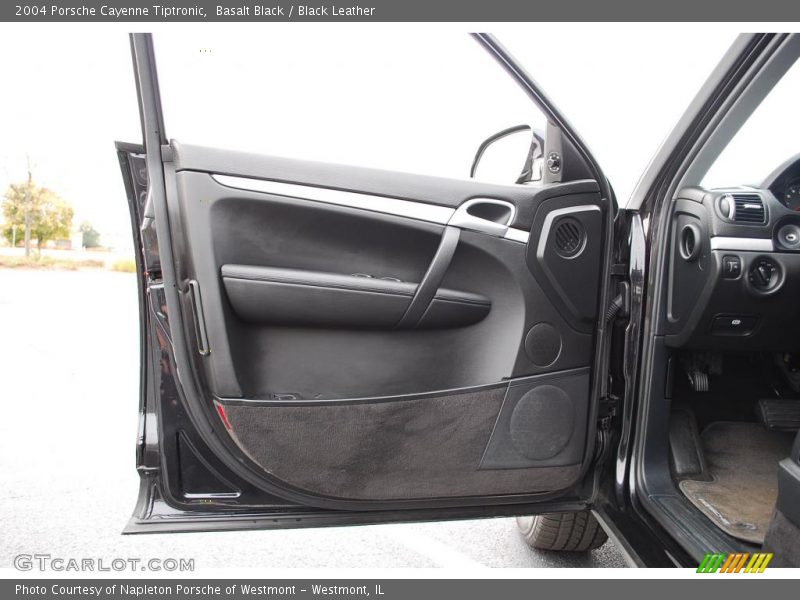 Basalt Black / Black Leather 2004 Porsche Cayenne Tiptronic