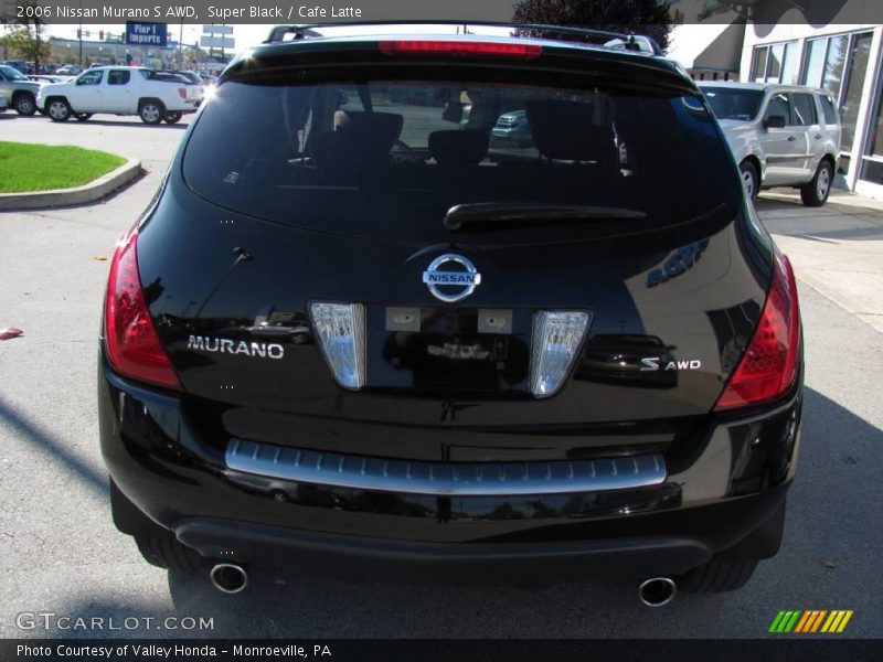 Super Black / Cafe Latte 2006 Nissan Murano S AWD