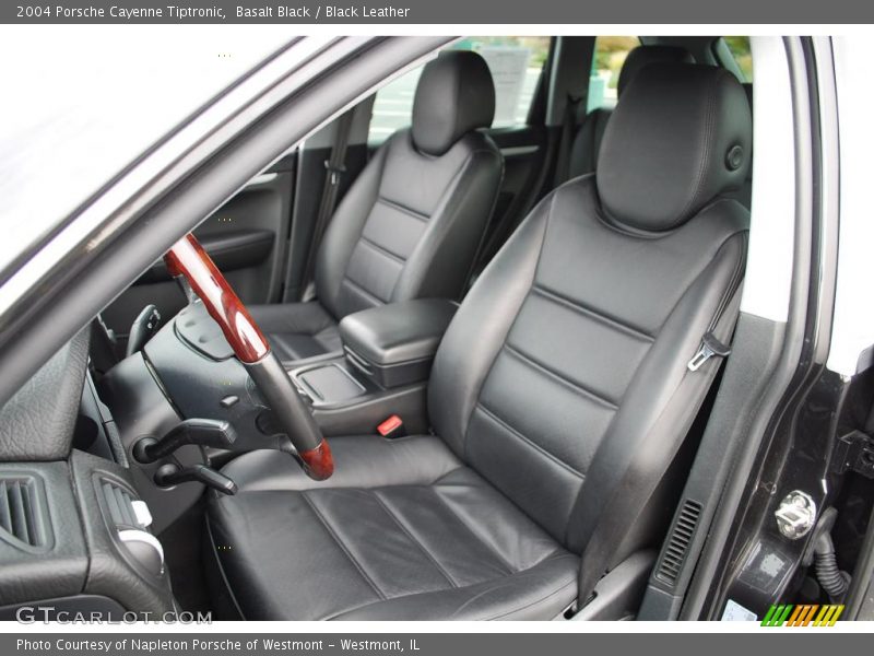Basalt Black / Black Leather 2004 Porsche Cayenne Tiptronic