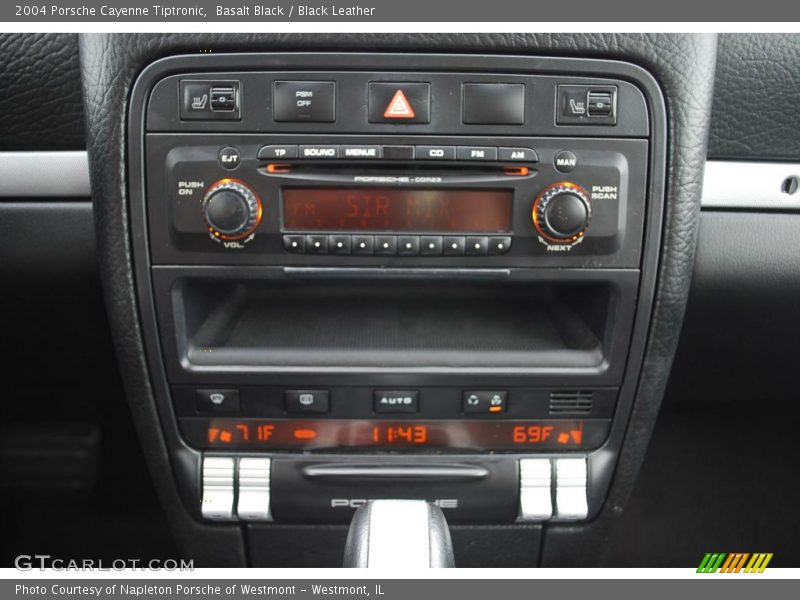 Basalt Black / Black Leather 2004 Porsche Cayenne Tiptronic