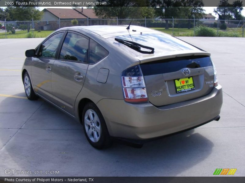 Driftwood Pearl / Ivory/Brown 2005 Toyota Prius Hybrid