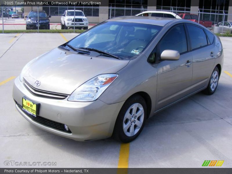 Driftwood Pearl / Ivory/Brown 2005 Toyota Prius Hybrid