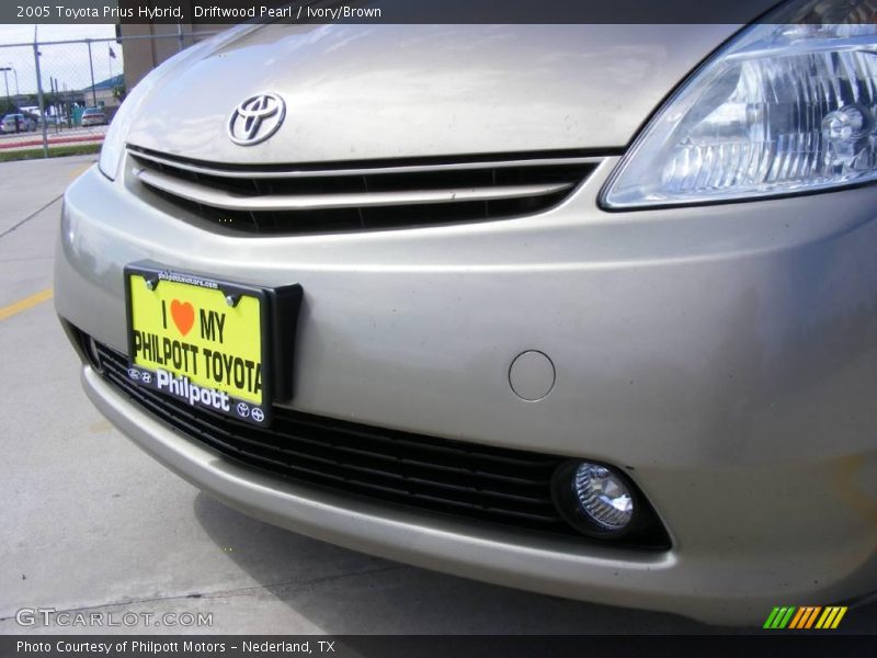 Driftwood Pearl / Ivory/Brown 2005 Toyota Prius Hybrid