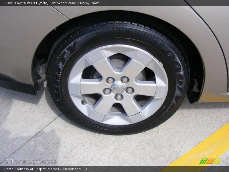 Driftwood Pearl / Ivory/Brown 2005 Toyota Prius Hybrid