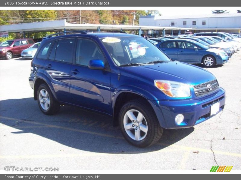Spectra Blue Mica / Dark Charcoal 2005 Toyota RAV4 4WD