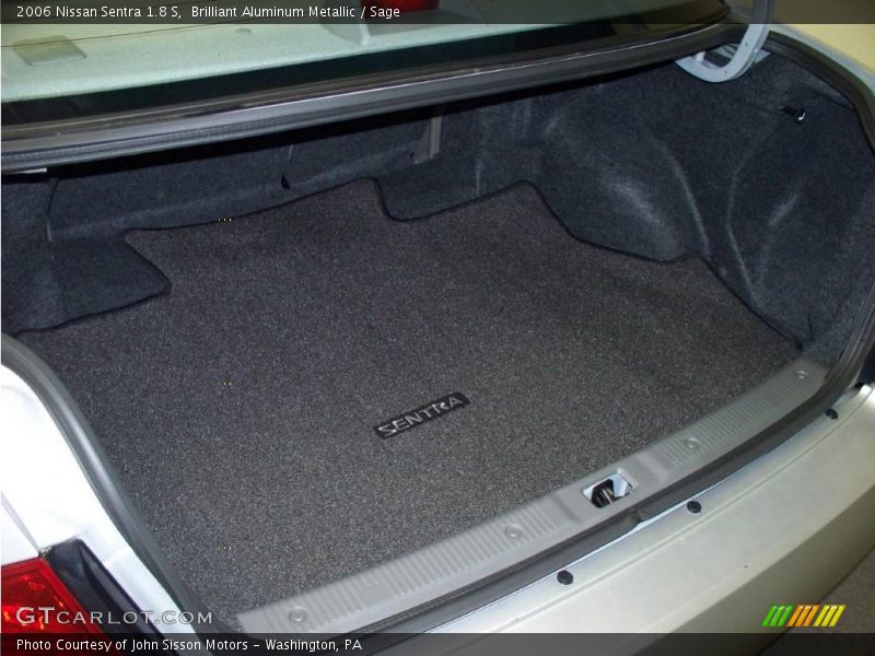 Brilliant Aluminum Metallic / Sage 2006 Nissan Sentra 1.8 S
