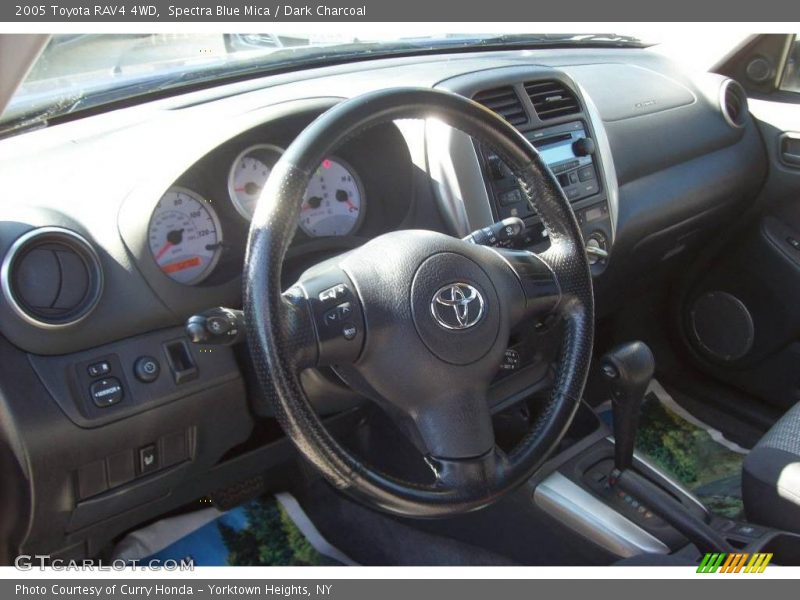 Spectra Blue Mica / Dark Charcoal 2005 Toyota RAV4 4WD